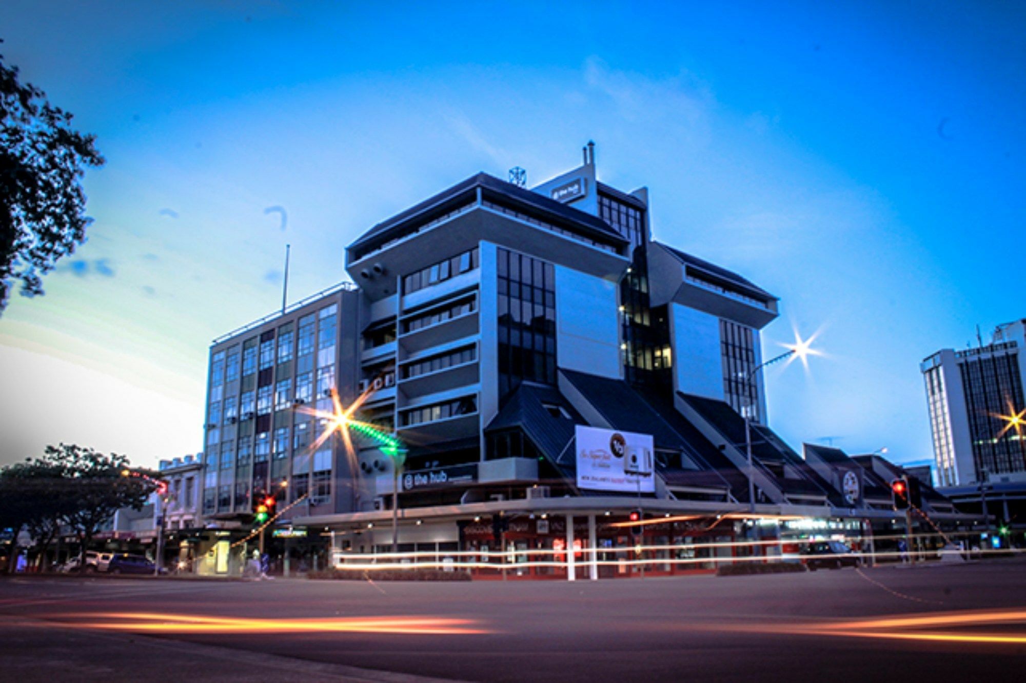@ The Hub West Aparthotel Palmerston North Exterior foto